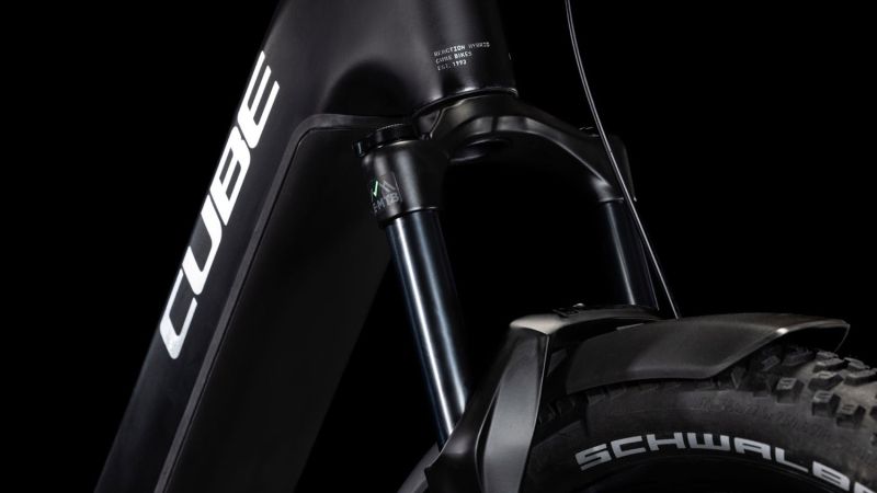 Cube Reaction Hybrid Race 800 Easy Entry Allroad black´n´metal – Bild 6