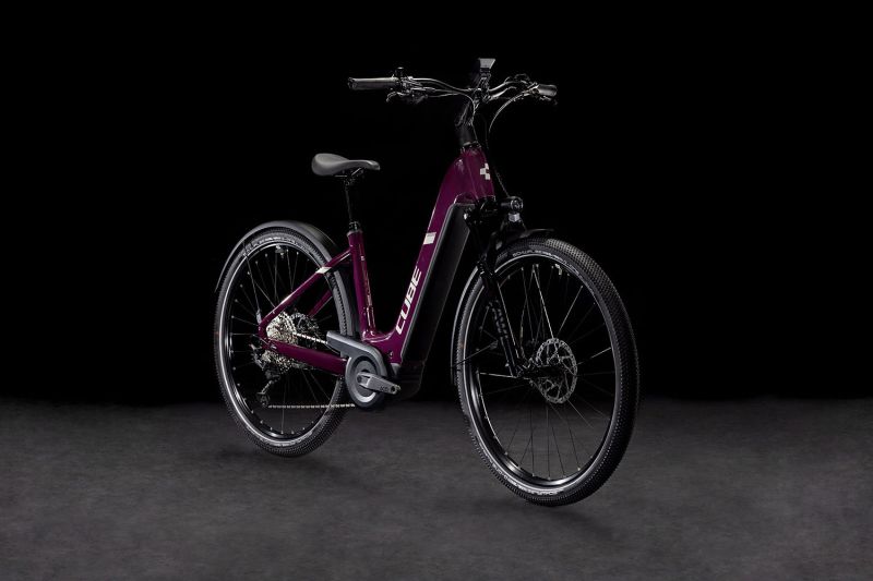 Cube Nuride Hybrid SLX 800 Easy Entry Allroad amarone´n´lunar – Bild 7