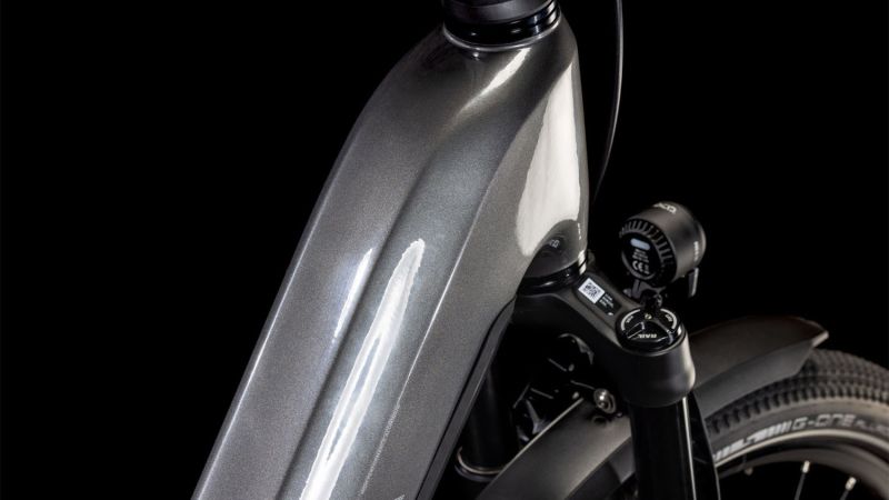 Cube Nuride Hybrid SLT 800 Easy Entry Allroad graphite´n´fossil – Bild 2